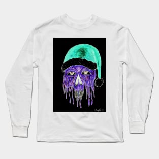 Dripping Purp Santa Long Sleeve T-Shirt